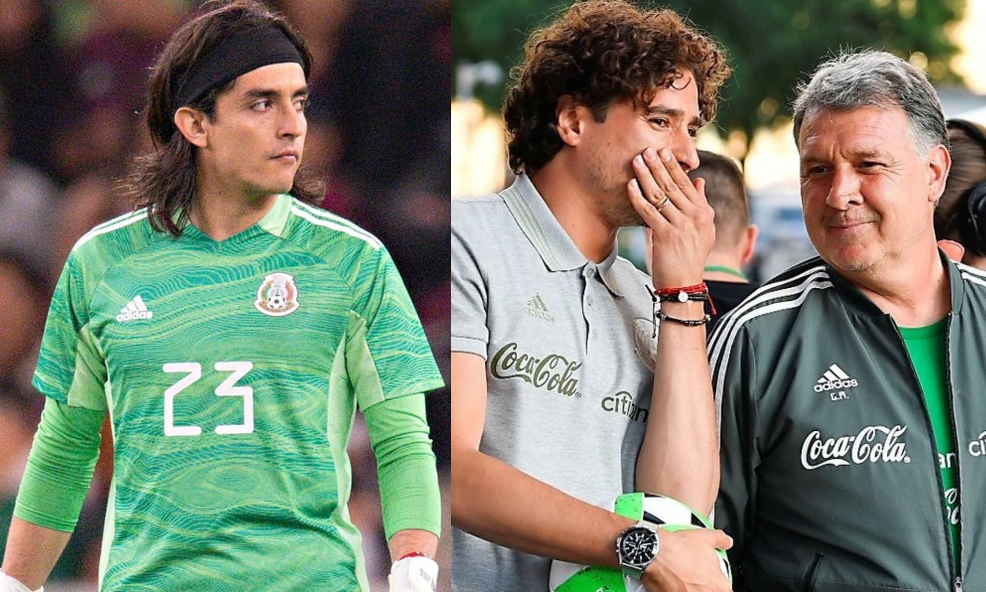 While Guillermo Ochoa agree to everything Martino says, Carlos Acevedo couldn't take it anymore and showed his worst mistake.