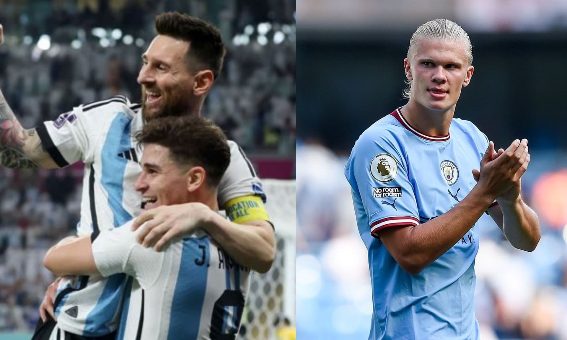 While Julian celebrates the title with Messi, Haaland shone for City and this is what the English team did