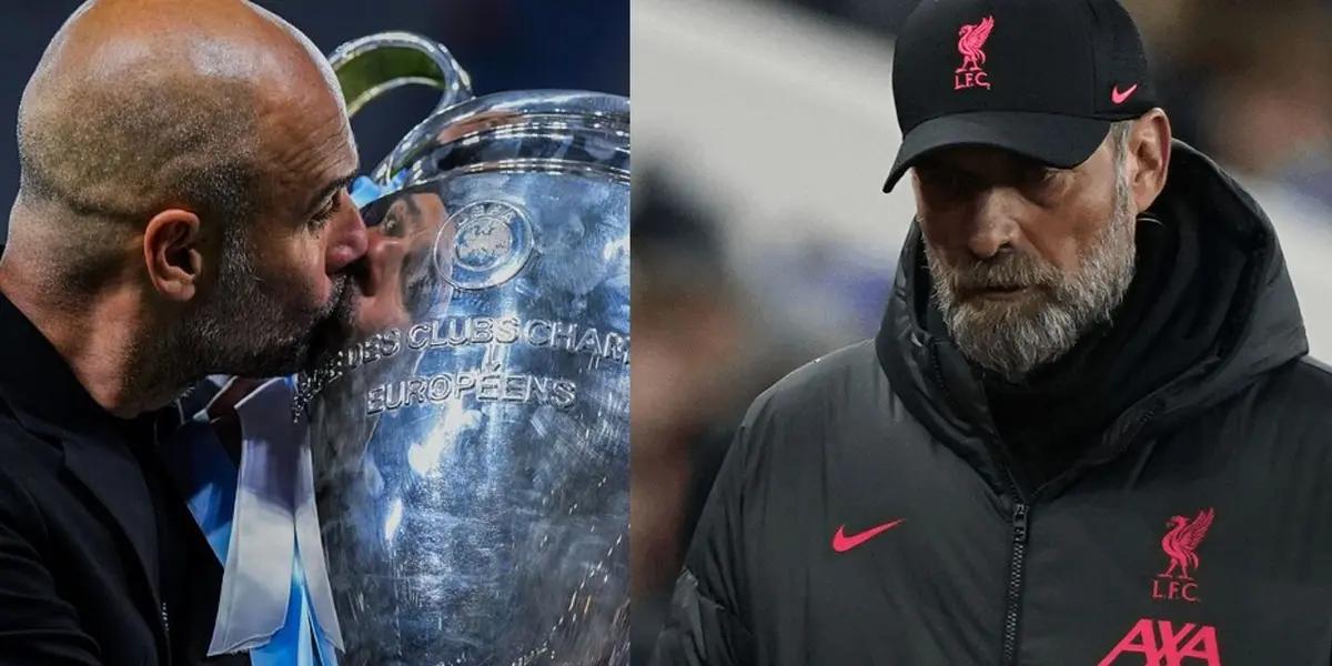 While Jurgen Klopp earns 16 million at Liverpool, this is what Pep Guardiola will earn after the Champions League