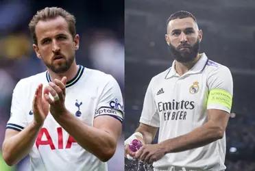 While Karim Benzema could leave for free, this is how much Tottenham wants for Kane