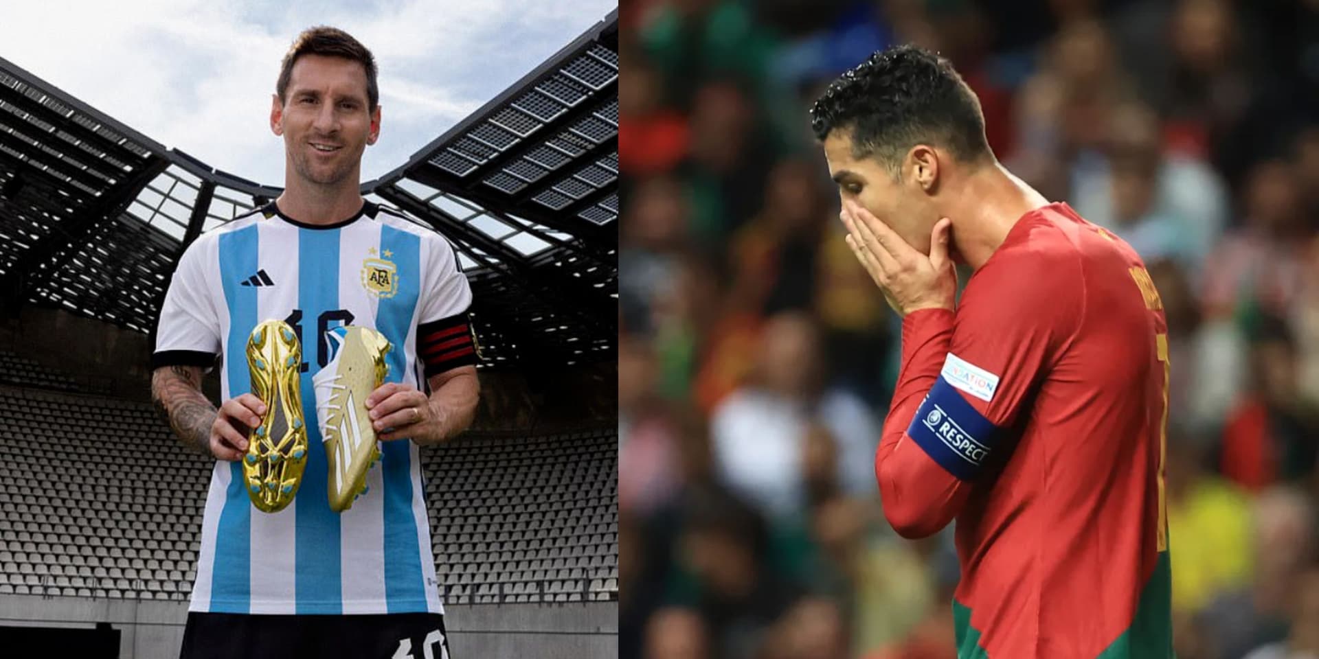 While Leo fights against the current, FIFA favored the Portuguese in an unusual way