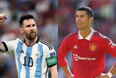 While Lionel Messi is still celebrating in Argentina, what Manchester United fans are doing with Ronaldo