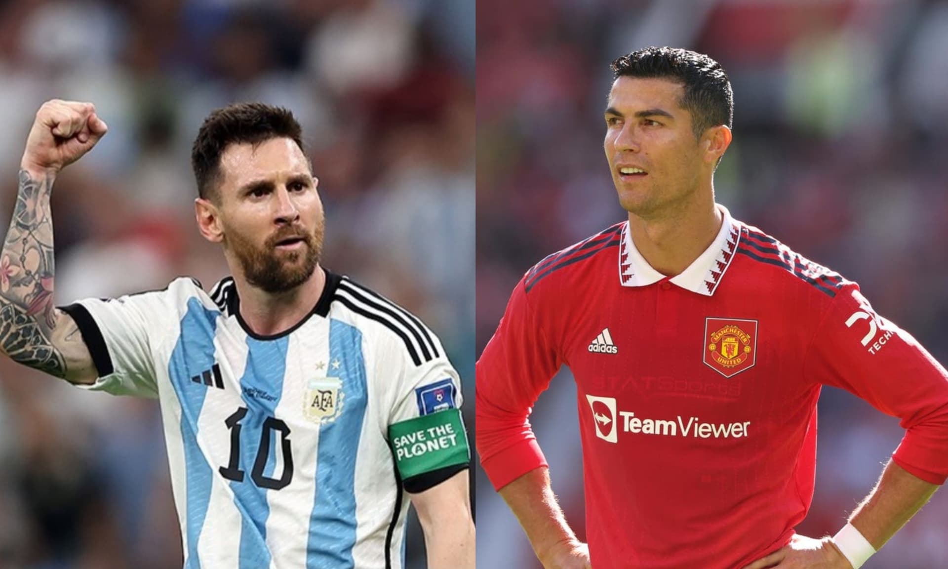 While Lionel Messi is still celebrating in Argentina, what Manchester United fans are doing with Ronaldo