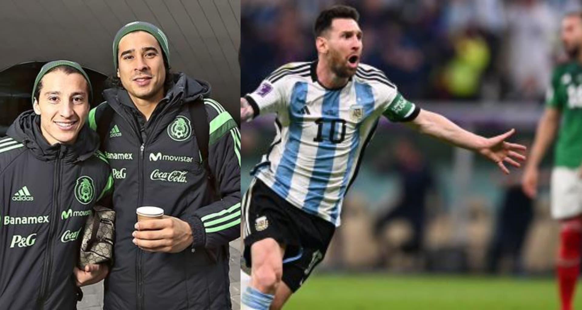 While Lionel Messi shook up his team, he scolded them for their level, as did the captains of the Mexican national team.