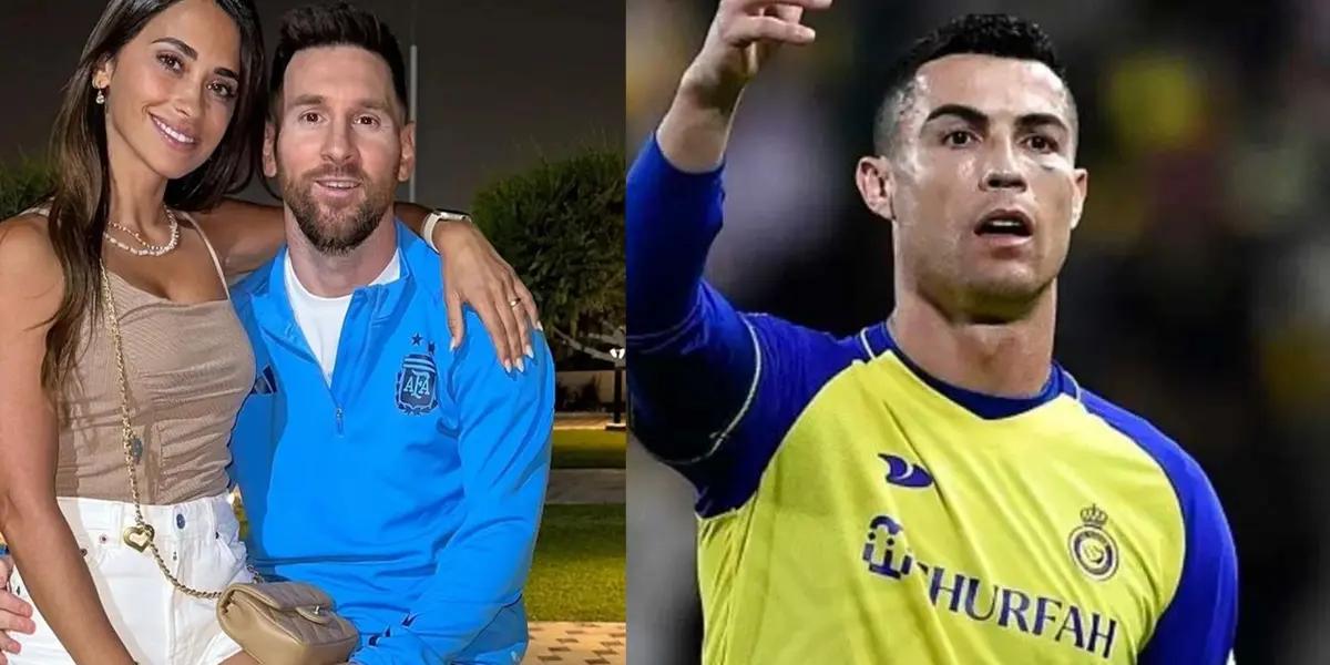 While Lionel Messi went on vacation to Argentina, this was the exotic place chosen by Cristiano Ronaldo