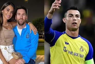 While Lionel Messi went on vacation to Argentina, this was the exotic place chosen by Cristiano Ronaldo