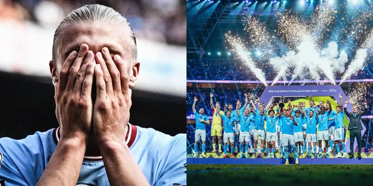 While Manchester City were playing in Jeddah against Fluminense, Haaland received one of the worst news of the year for him