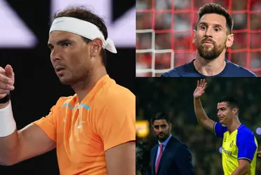 While one of the best tennis players tours Latin America and receives 10 million, this will generate the match between Messi and Ronaldo