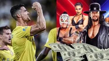 While Ronaldo earns 200M, the highest paid wrestler in WWE it's not Undertaker