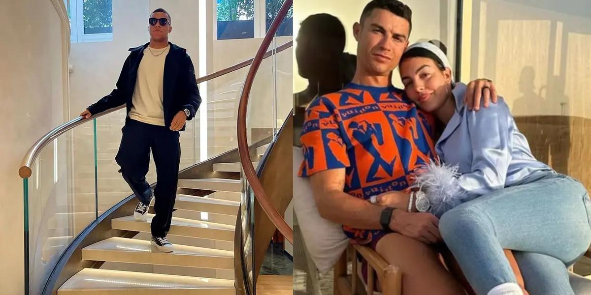 While Ronaldo spent 12 million on his mansion, what Kylian Mbappe's is worth in Paris