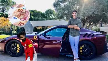 While Salah could contribute to the economic salvation of his country, it is well known that Cristiano Ronaldo has a fixation for cars