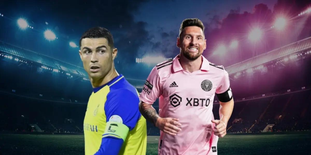 While the Argentine star takes the opportunity to spend time with his family, this is what the Portuguese does.