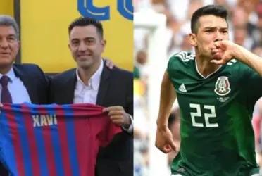 While the Mexican player was playing for Napoli, Barcelona gave him the best news.