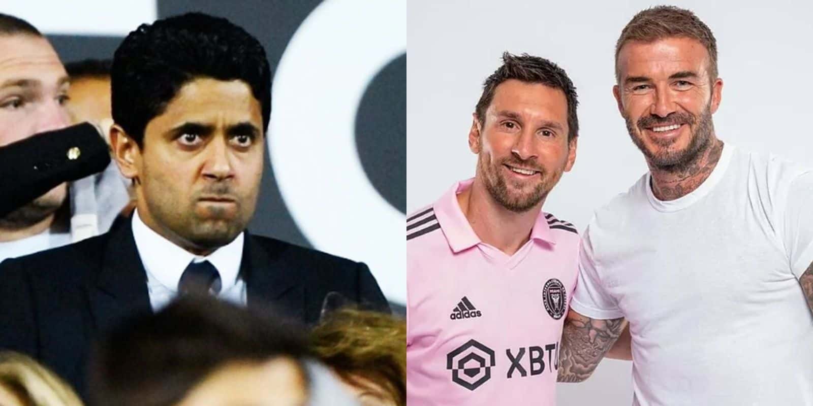While the president of PSG mistreated the Argentine in France, David was full of praise.
