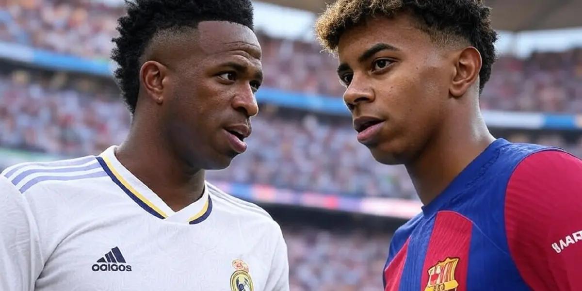 While Vinicus got into trouble again, the Barcelona striker showed his simplicity, but also his intelligence to state