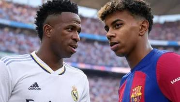 While Vinicus got into trouble again, the Barcelona striker showed his simplicity, but also his intelligence to state