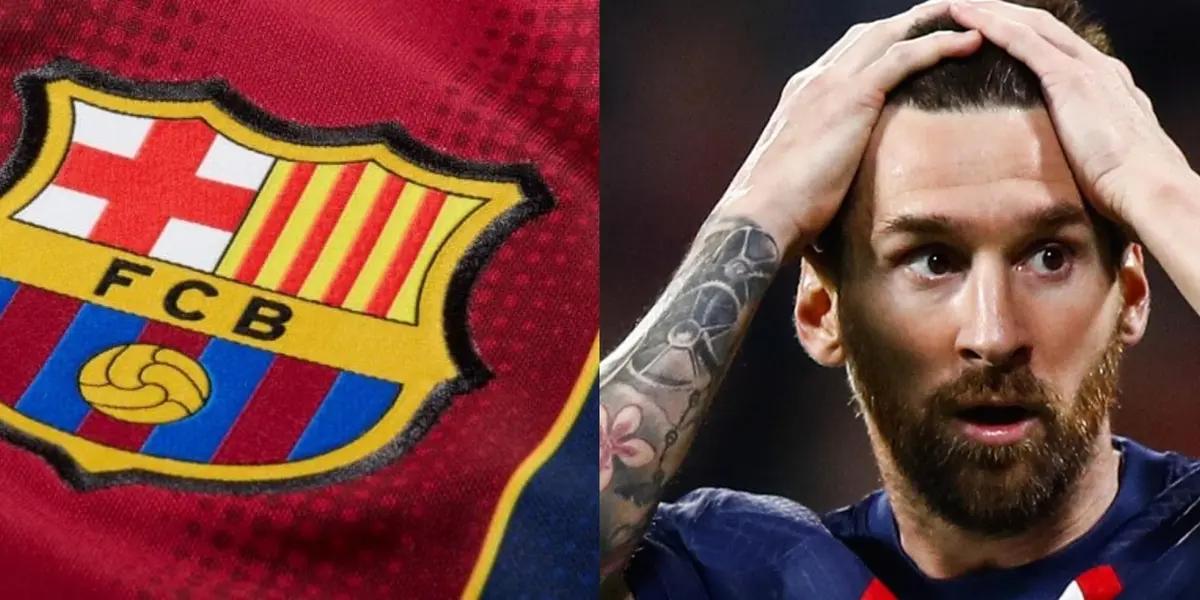 Who was behind Messi's departure from Barcelona?