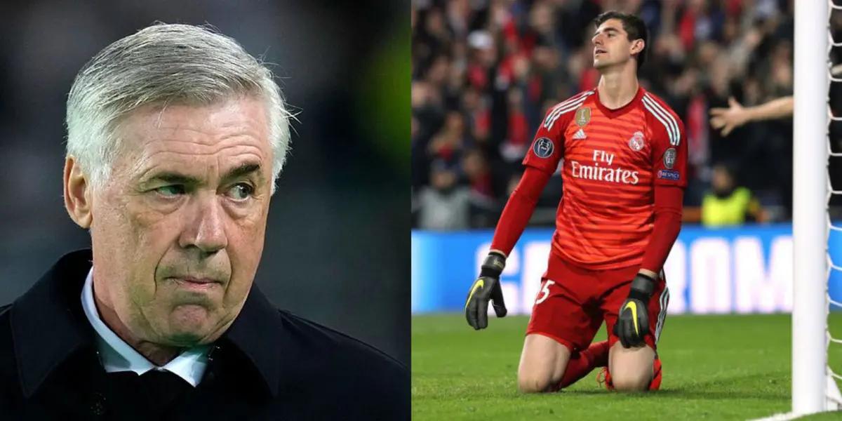 Why has Thibaut Courtois not played a single minute so far?