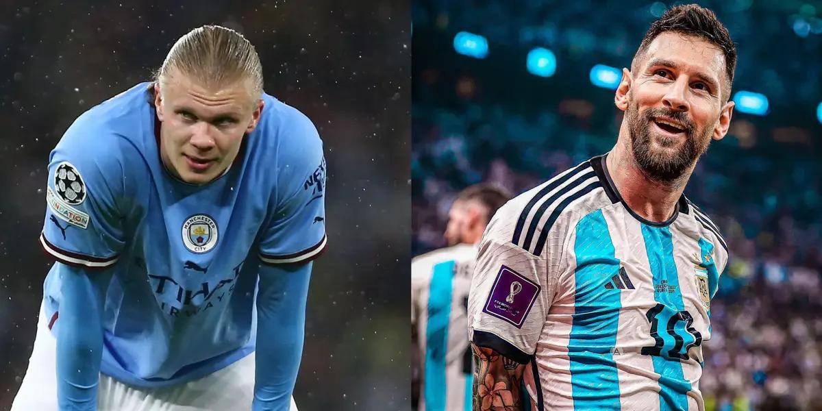 Will Haaland win Ballon d'Or? Or will Messi get into the way.