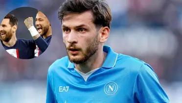 Will he earn more than Messi and Neymar? the salary that Kvaratskhelia would have at PSG