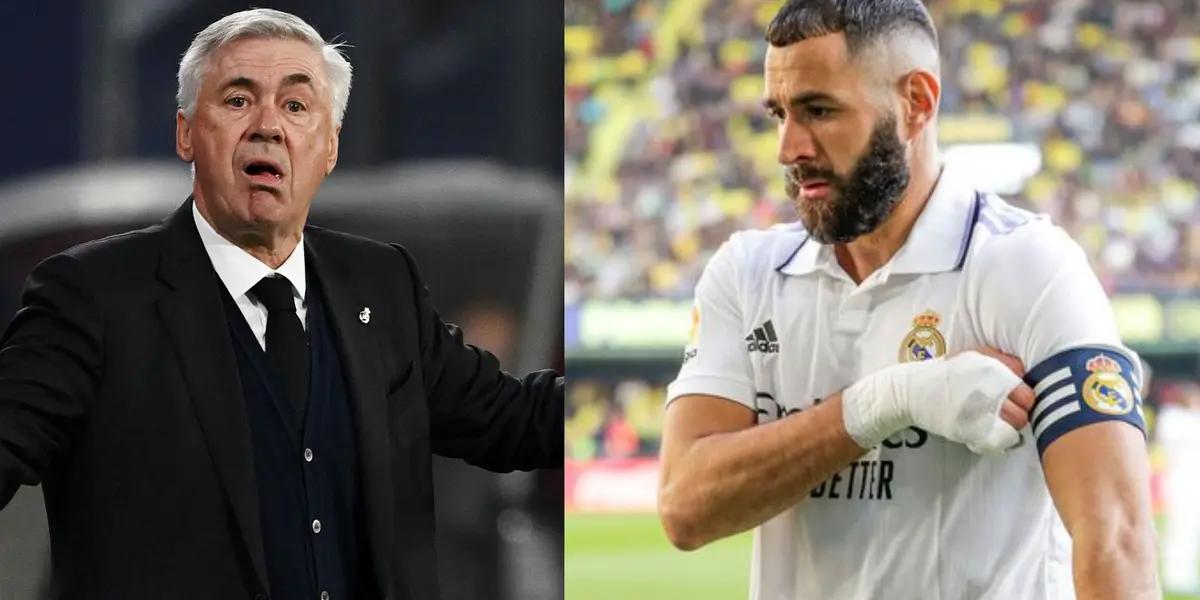 Will Karim Benzema arrive at time to face Barcelona?