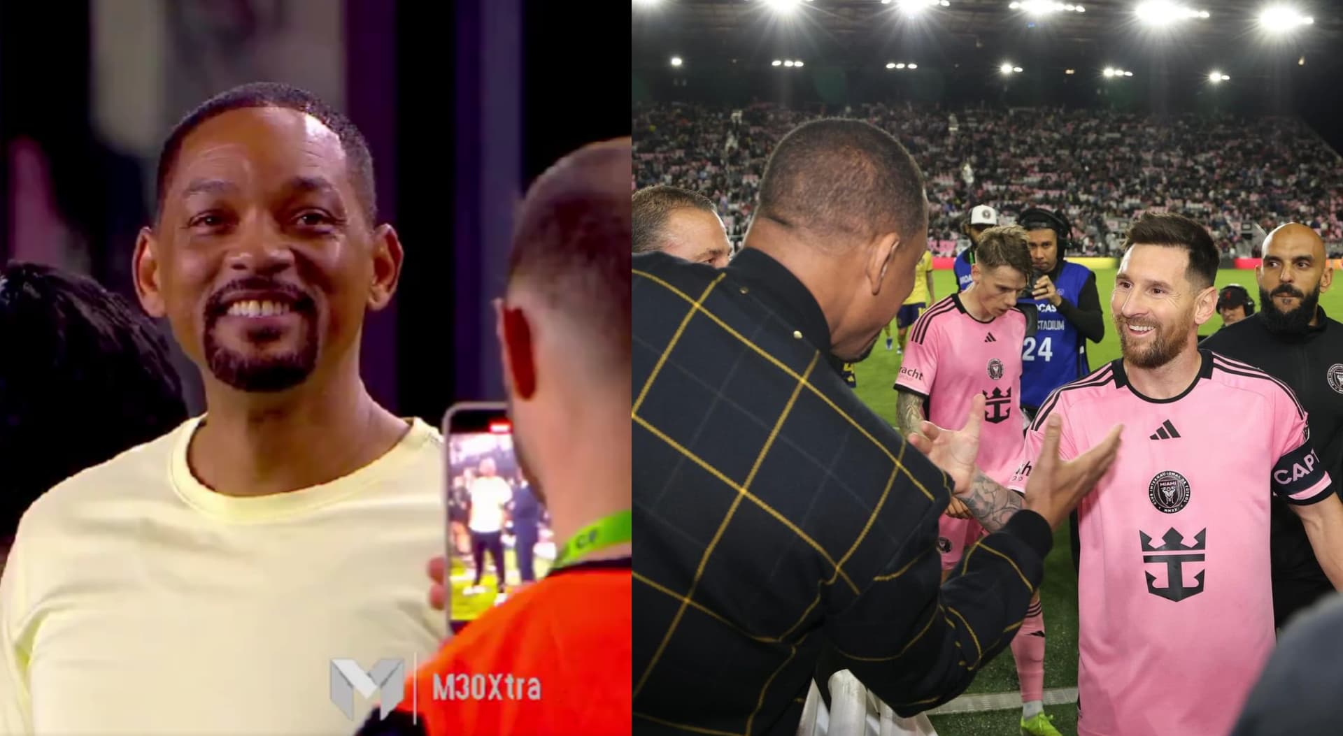 Will Smith's message to Messi after seeing him live with Inter Miami in the MLS