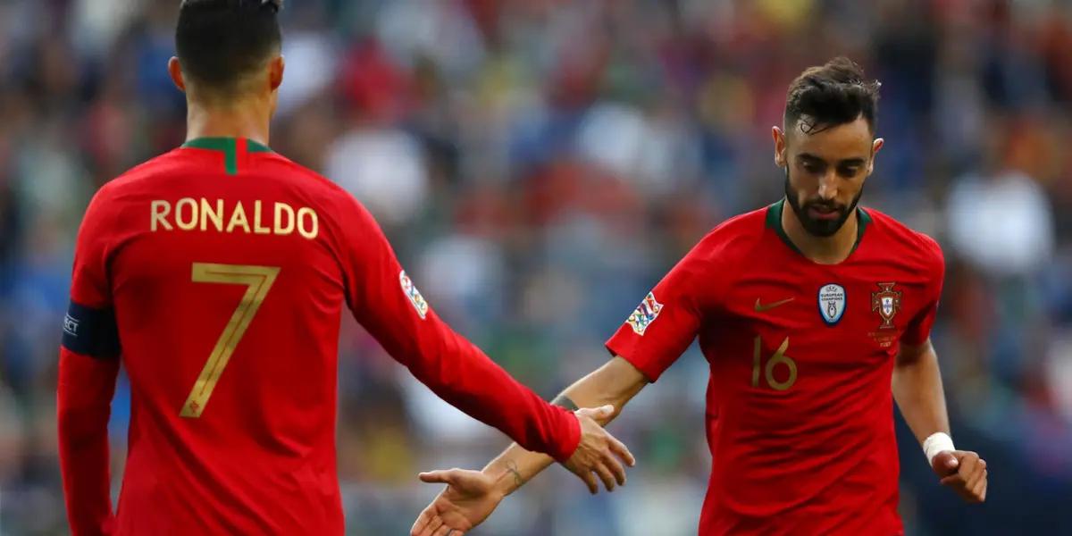 With a brace from the Manchester United midfielder, the Portuguese already have their ticket to Qatar 2022.