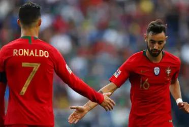 With a brace from the Manchester United midfielder, the Portuguese already have their ticket to Qatar 2022.
