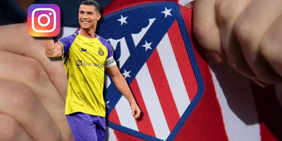 With Cristiano Ronaldo, the Instagram account increased in followers and surpassed Atleti de España