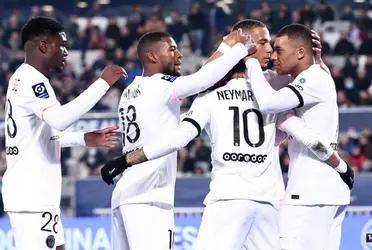 With a double from Neymar and one from Kylian Mbappé, PSG won 3-2 against Bordeaux in the duel corresponding to date 13 of Ligue 1. Elis and Niang scored for the local.