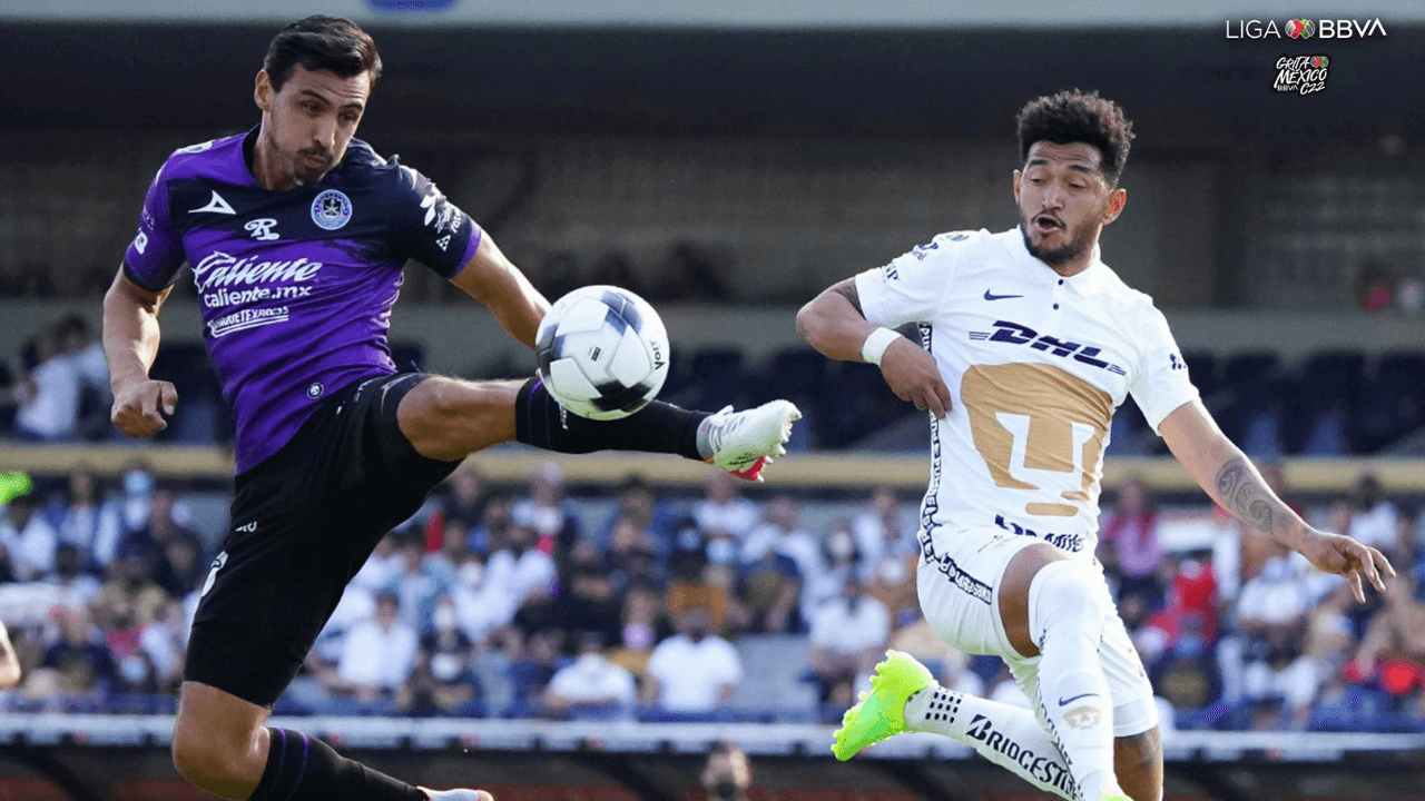 With a goal by Jorge Ruvalcaba and an own goal by "Palermo" Ortiz, Pumas let the victory slip away.