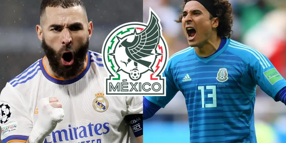 With his goal, the French striker revealed another of Guillermo Ochoa's weaknesses in goal. A new goalkeeper must be found.