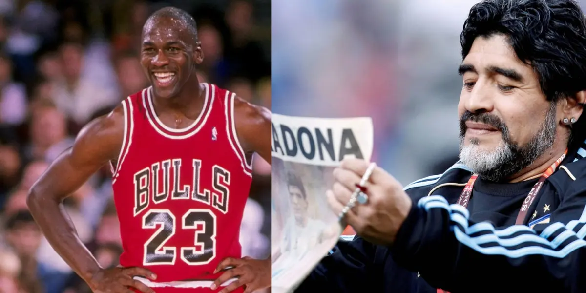With the death of Diego Maradona, one of his biggest secrets was not revealed but the only one who knows the truth and knows it is Michael Jordan.