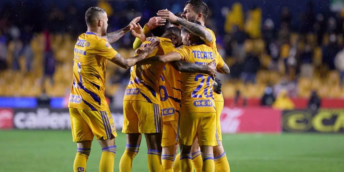 With two red cards against, Tigres won its fifth consecutive victory and leads the standings.