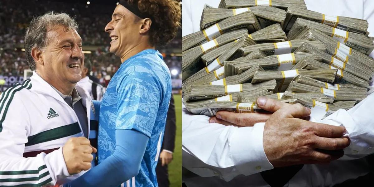 Without doing much, Mexico's coach has an important luxury that is an expense for the Mexican federation.