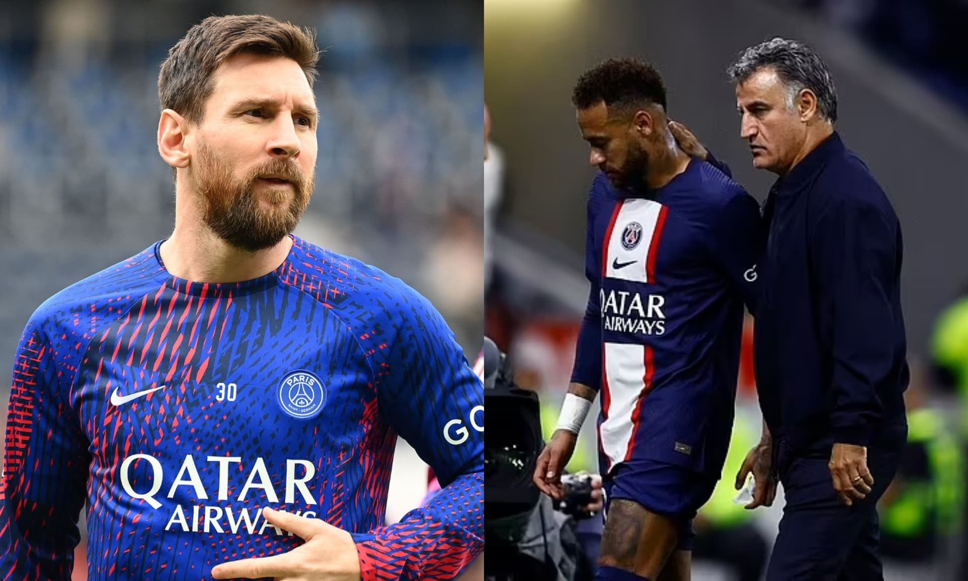 Without Messi, PSG suffered and Neymar was sent off, here's the coach's reaction