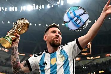 World champion and Messi now gives a lesson in humility that goes viral