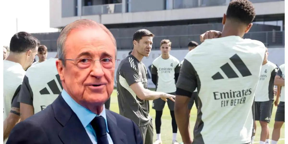 Xabi Alonso and Real Madrid Team. Photo. Marca