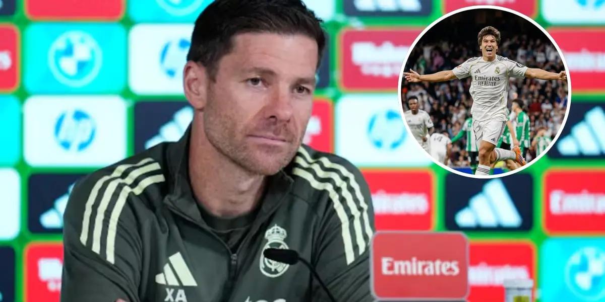 Xabi Alonso delighted by Gonzalo Garcia's performance against Betis - Instagram @RealMadrid