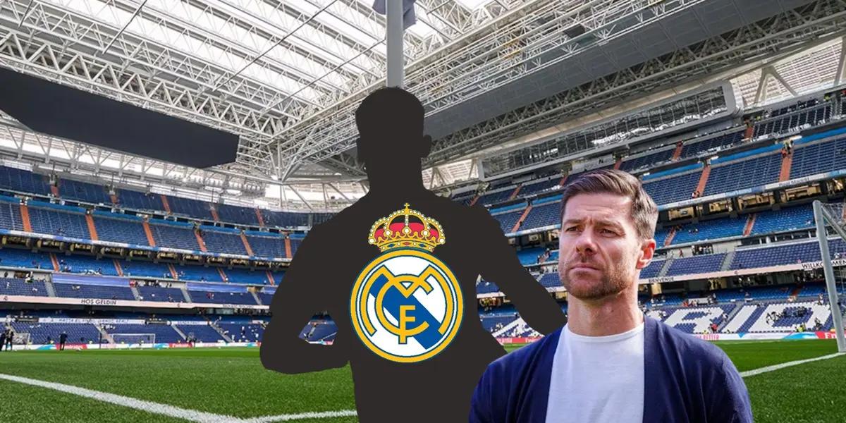 Xabi Alonso serious while he watches his team as the Bayer Leverkusen coach.