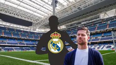 Xabi Alonso serious while he watches his team as the Bayer Leverkusen coach.