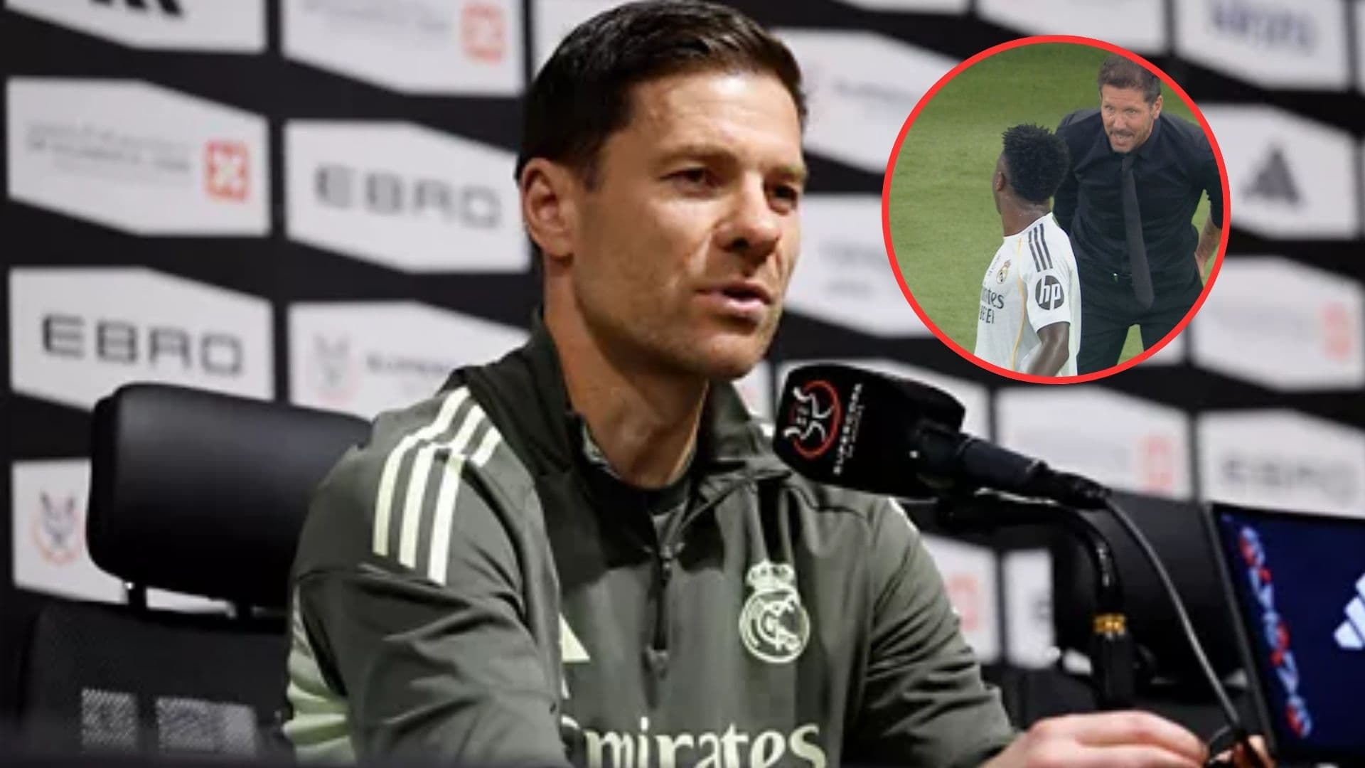 Xabi Alonso spoke about the fight between Vinicius Jr and 'Cholo' Simeone - Real Madrid