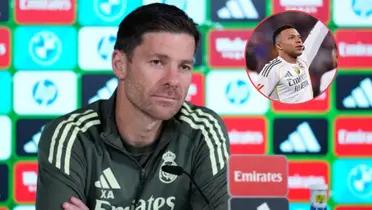 Xabi Alonso talks about Kylian Mbappé's injury - Cadena Ser y Instagram @K.mbappe
