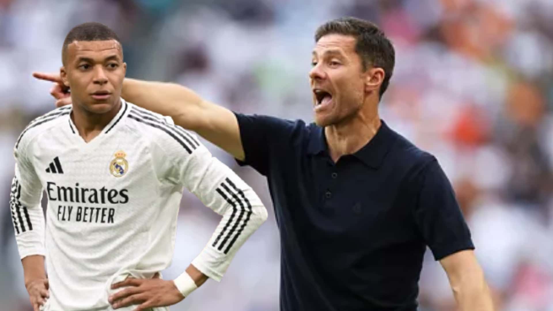 Xabi y Mbappé. Photo. Goal.com