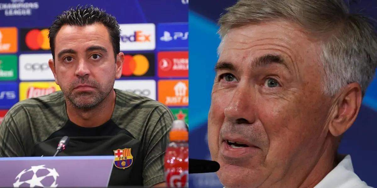 Xavi and Carlo Ancelotti expressed their feelings towards their Champions League debuts