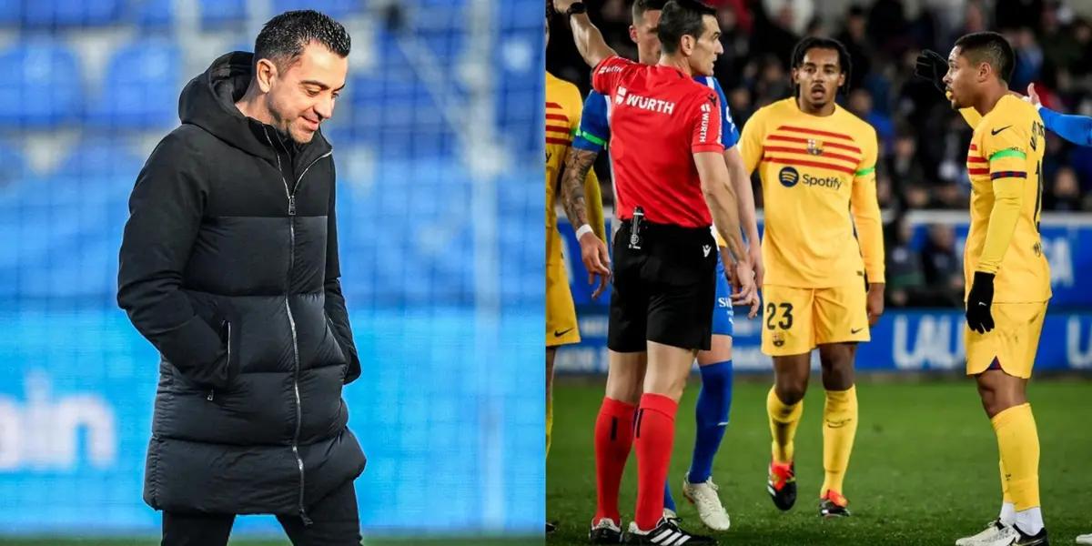 Xavi and FC Barcelona will try to appeal the red card Vitor Roque recieved.