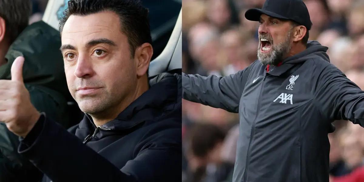 Xavi and Klopp will both leave their clubs this summer and a manager that is favorite to replace them speaks on the move.