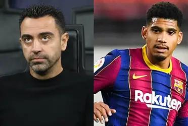 Xavi can finally get rid of this defender, he barely plays.