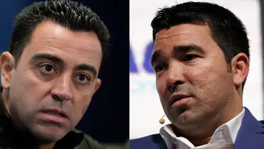 A journalist caused a war between Barcelona's coach Xavi and director Deco