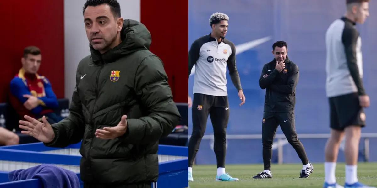 Xavi explains to the FC Barcelona players about his decision and wants them focused on the season.